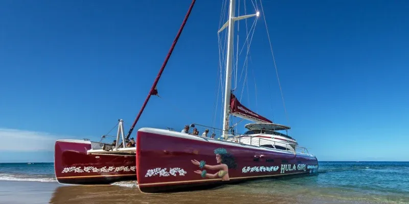 Hula Girl Private Sunset Sail