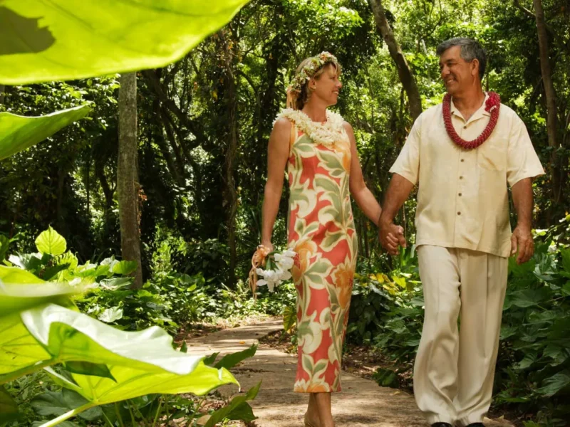 Fern Grotto Wedding Package