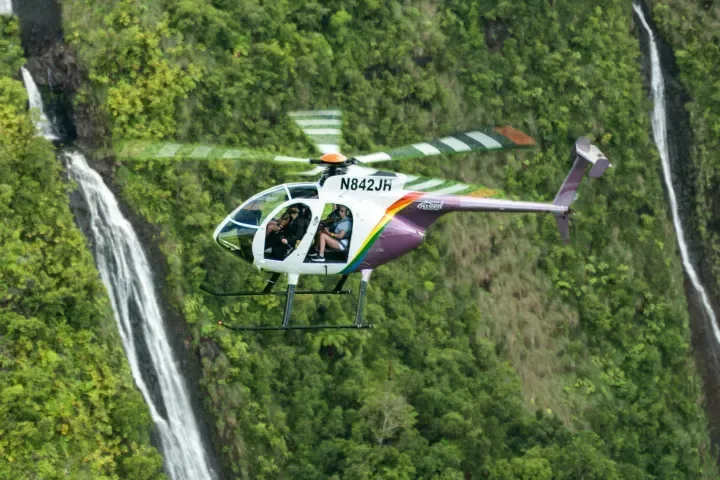 Kauai Doors-Off Helicopter Tour (MD500E)
