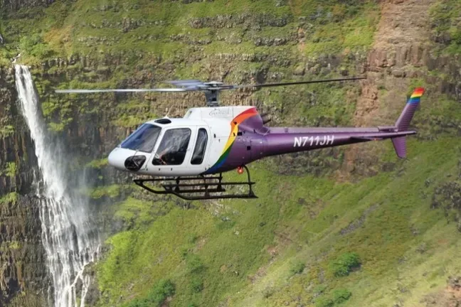 Kauai Doors-On Helicopter Tour (AStar Eurocopter)