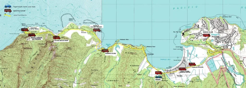 Kauaʻi North Shore Shuttle